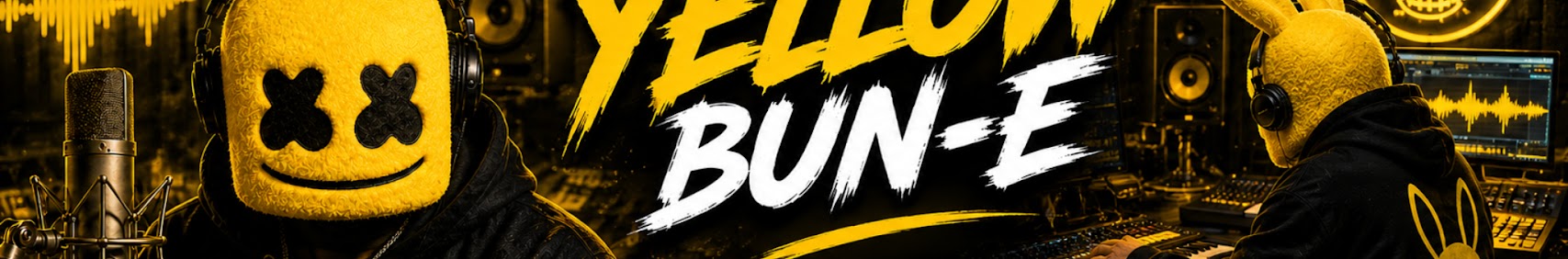 Yellow Bun-E studio banner